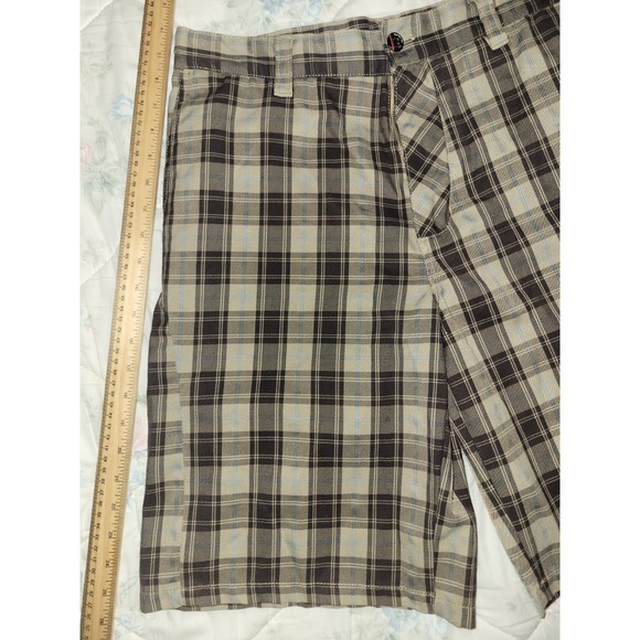 Hurley Shorts Plaid Men's Size 31 - Picture 3 of 10